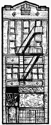 Rendering of ABC No Rio building at 156 Rivington St.