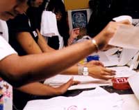 Students in the PrintShop